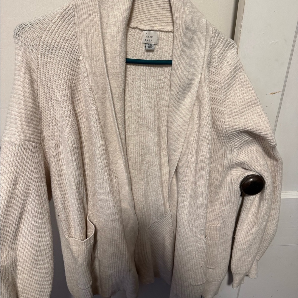 a new day Cream Knit Cardigan